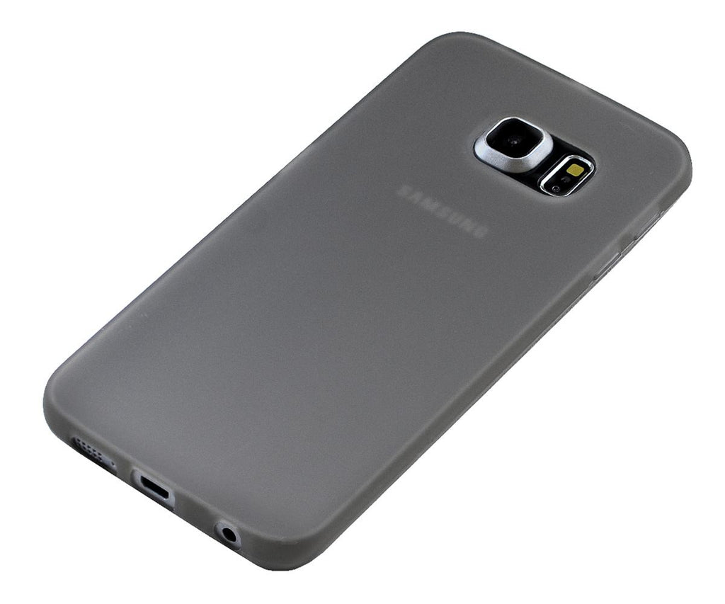 Xcessor Vapour Flexible TPU Case for Samsung Galaxy S6 edge SM-G925F. Grey / Semi-transparent