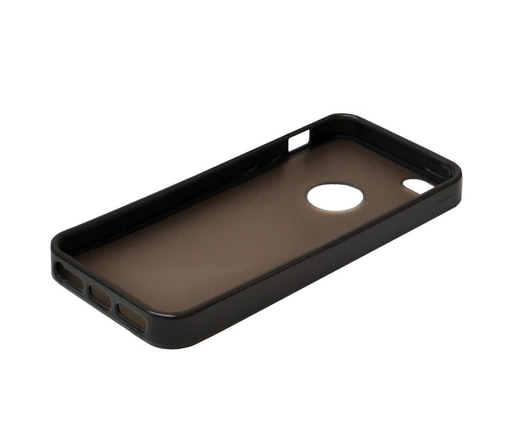 Xcessor Impact Case für Apple iPhone 5/5S - Schwarz/Grau/Halbtransparent