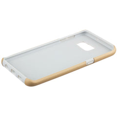 Lilware Smooth Armor Hartplastikhülle für Samsung Galaxy S6 edge+ SM-G928A. Robuste, zweilagige Schutzhülle. Schwarz/Gold