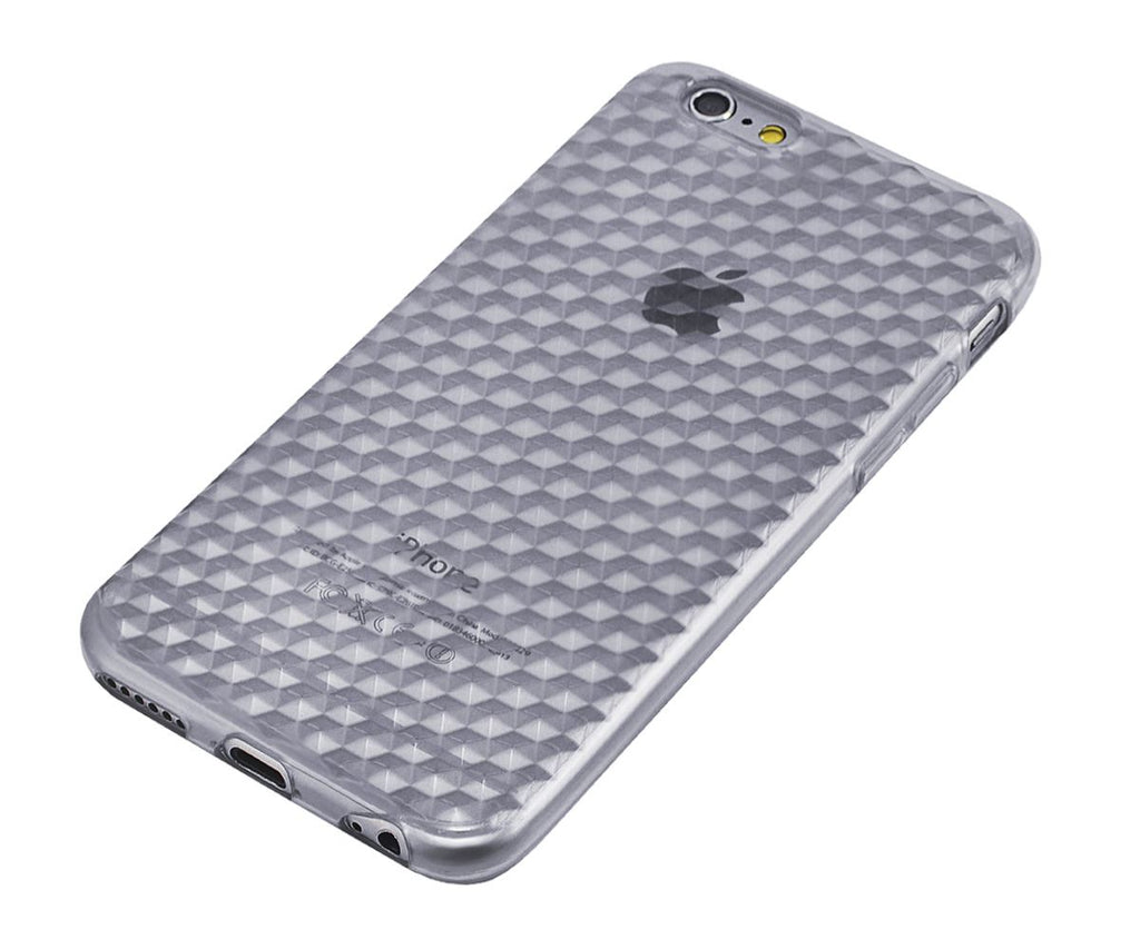 Xcessor Diamond - Flexible TPU Gel Case For Apple iPhone 6. Transparent