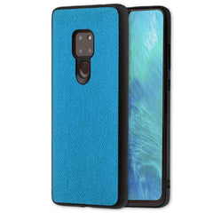 Lilware Canvas Z Rubberized Texture Plastic Phone Case Compatible with Huawei Mate 20. Blue