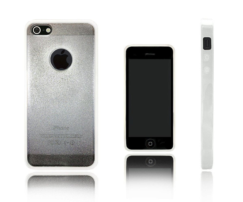 Xcessor Impact Case for Apple iPhone 5/5S - White/Semi Transparent