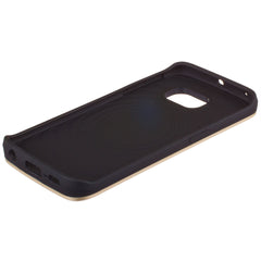 Lilware Armor Hartplastikhülle für Samsung Galaxy S6 SM-G920. Glänzende, zweilagige Schutzhülle mit Ständer und geheimem Fach für Kredit-/Visitenkarten. Goldene Farbe
