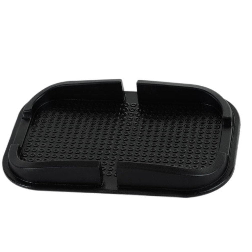 2 x Lilware Antislip Flatbed Mat for Car Dashboard or Any Other Surface. Miscellaneous Equipment Holder - Phones, Keys, and Other Small Items. Black