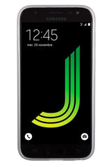 Xcessor Vapour Flexible TPU Case for Samsung Galaxy J3  2017 . Transparent