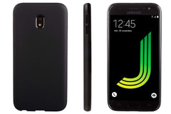 Xcessor Vapour Flexible TPU-Hülle für Samsung Galaxy J3 2017. Schwarz