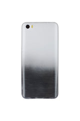 Xcessor Transition Color Flexible TPU Case for Xiaomi Mi 5. With Gradient Silk Thread Texture. Transparent / Grey