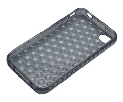 Xcessor Bubbles Flexible TPU Case for Apple iPhone 5/5S - Grey/Transparent