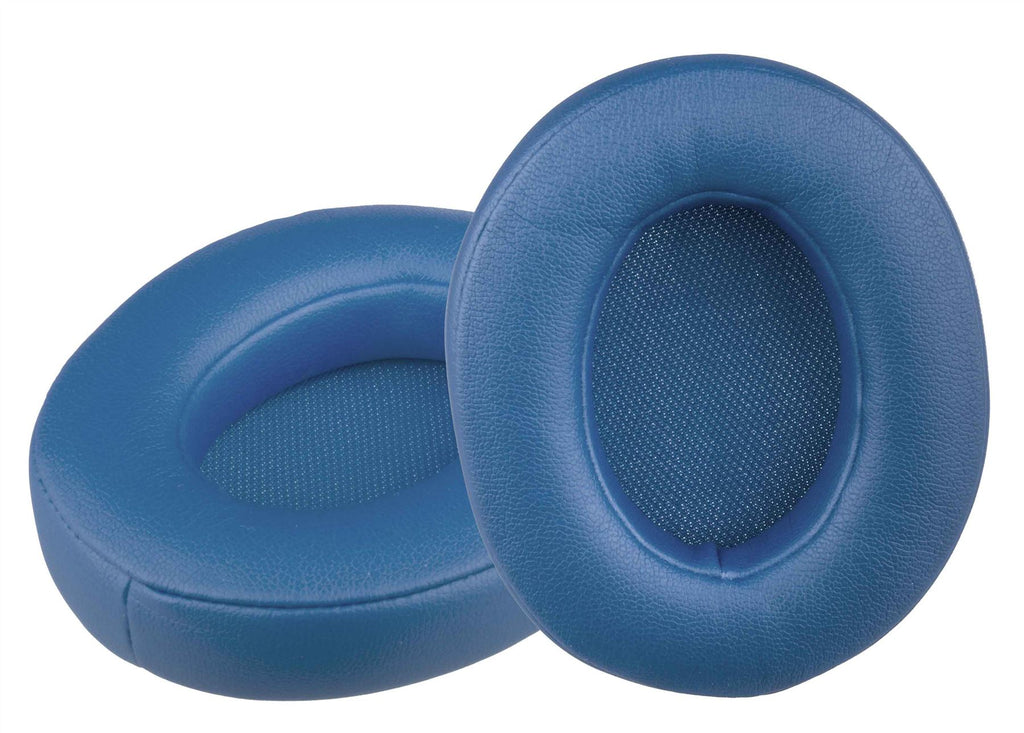 Xcessor Replacement Memory Foam Earpads for Over-the-Ear Beats by Dre Studio 2 Headphones. Blue