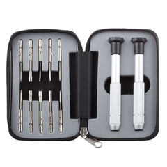 Lilware Universal 10in1 Aluminium Wallet Screwdriver Kit for Electronic Devices. Black