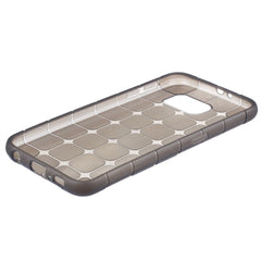 Xcessor Octagon Flexible TPU Case for Samsung Galaxy S6 SM-G920. Grey / Semi-transparent
