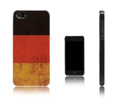 Xcessor Vintage Looking German Flag Case for iPhone 5 and 5S. Thin and Light Design. Germany