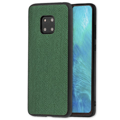 Lilware Canvas Z Rubberized Texture Plastic Phone Case Compatible with Huawei Mate 20 Pro. Green