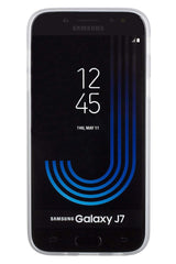 Xcessor Vapour Flexible TPU Case for Samsung Galaxy J7  2017 . Transparent