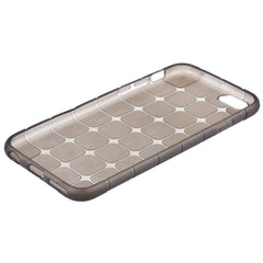 Xcessor Octagon Flexible TPU Case for Apple iPhone 6 6S. Grey / Semi-transparent