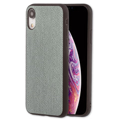 Lilware Canvas Z Rubberized Texture Plastic Phone Case for Apple iPhone XR. Grey