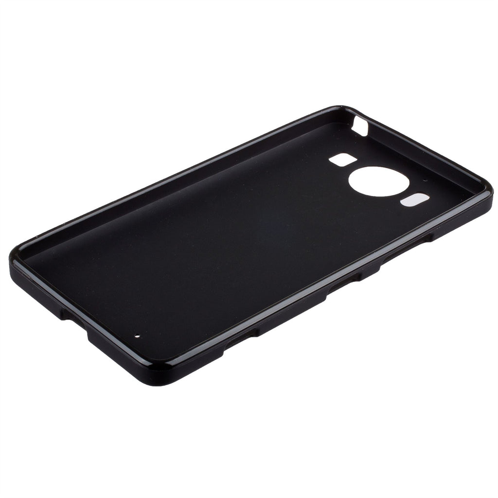 Xcessor Vapour Flexible TPU Gel Case for Microsoft Lumia 950. Black