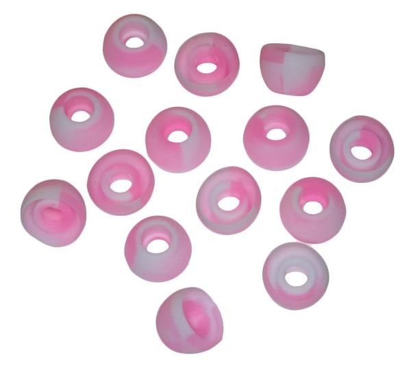 Xcessor High Quality Replacement Silicone Earbuds 7 Pairs (Set of 14 Pieces). Compatible With Most In Ear Headphone Brands - Mix Color Pink Clouds