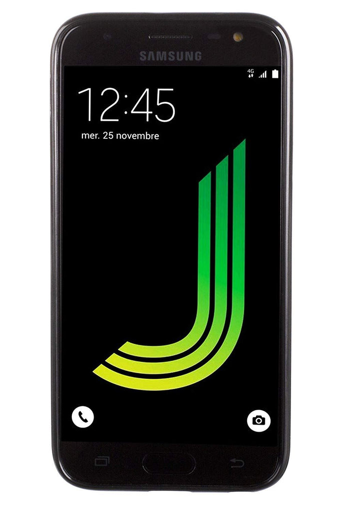 Xcessor Vapour Flexible TPU-Hülle für Samsung Galaxy J3 2017. Schwarz