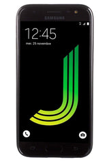 Xcessor Vapour Flexible TPU-Hülle für Samsung Galaxy J3 2017. Schwarz