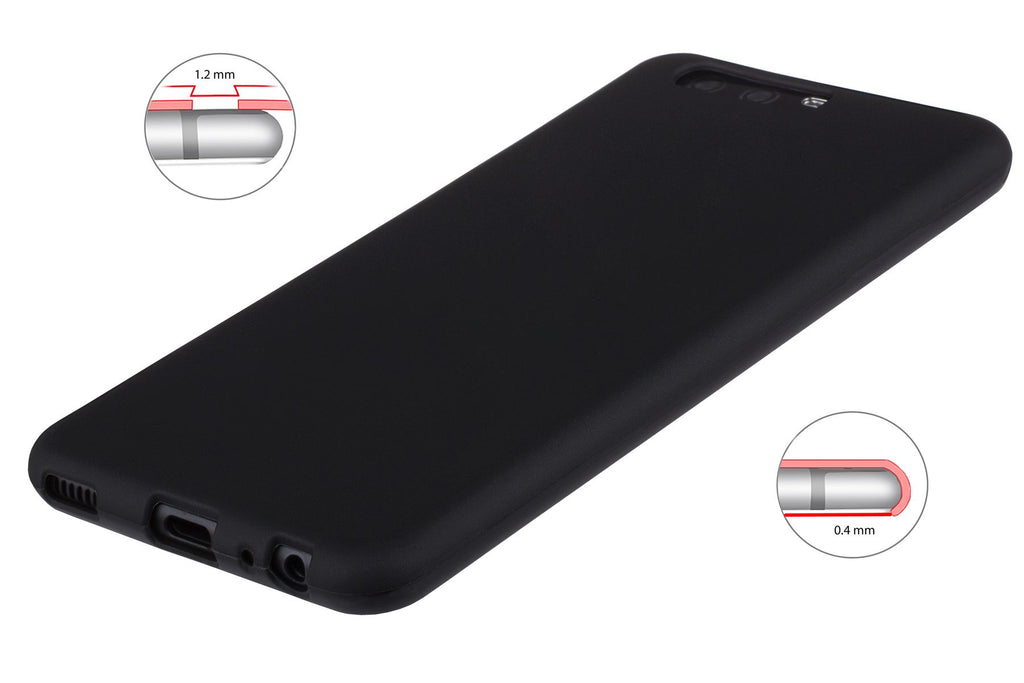 Xcessor Vapour Flexible TPU Case for Huawei P10. Black