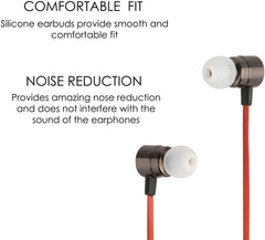 Xcessor (S) 7 Pairs (14 Pieces) of Silicone Replacement In Ear Earphone Small Size Earbuds. Bicolor. Transparent / White