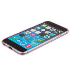 Xcessor Crystal Shine Glossy Flexible TPU case for Apple iPhone 6 Plus / 6S Plus. Transparent / Pink