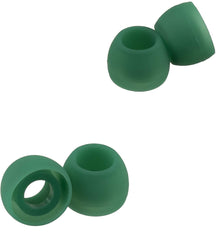 Xcessor Ersatz-Ohrstöpsel aus Silikon, 7 Paar (Set mit 14 Stück). Grün