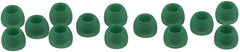 Xcessor Replacement Silicone Earbuds 7 Pairs (Set of 14 Pieces). Green