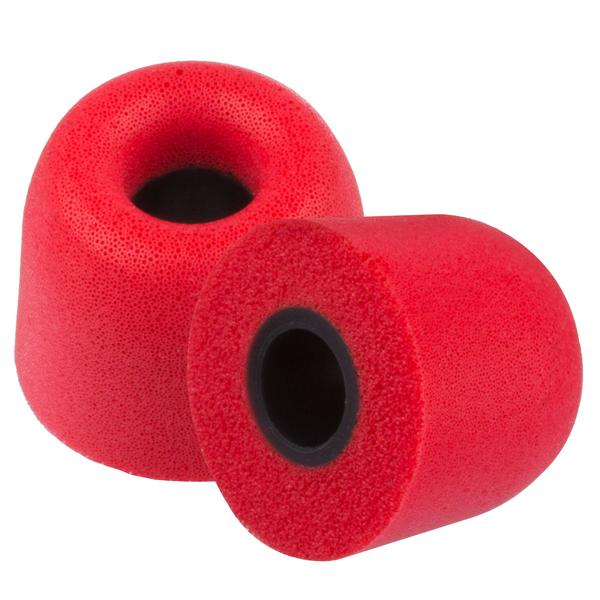 Xcessor Replacement Comfort Foam Earbuds 4 Pairs (Set of 8 Pieces) - Red