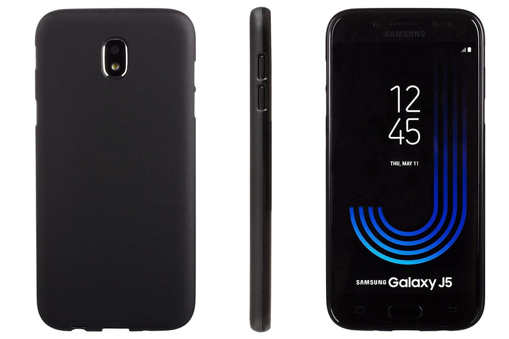 Xcessor Vapour Flexible TPU Case for Samsung Galaxy J5  2017 . Black