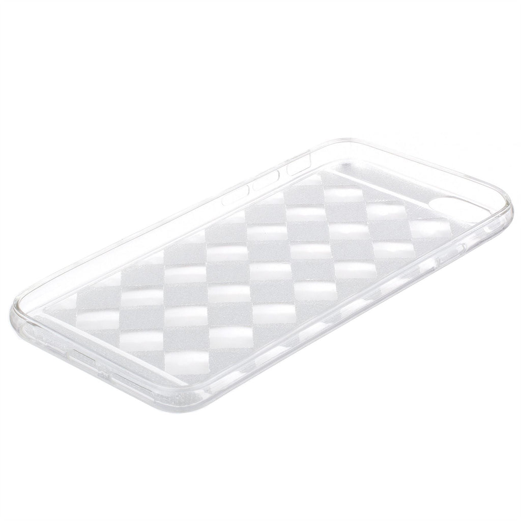 Xcessor Checkered Diamond Glossy Flexible TPU case for Apple iPhone 6 Plus / 6S Plus. Transparent