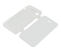 Xcessor Flip Open TPU Gel Case For Apple iPhone 5C. Back and Front Protection. Transparent