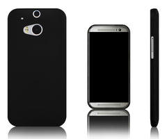 Xcessor Vapour Flexible TPU Gel Case For HTC One M8 (New M8 Model). Black