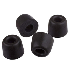 Xcessor Ersatz-Ohrstöpsel aus Komfortschaumstoff, 4 Paar (8er-Set), Schwarz