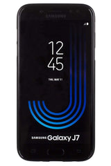 Xcessor Vapour Flexible TPU Case for Samsung Galaxy J7  2017 . Black