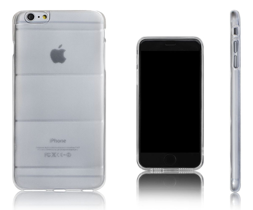 Lilware Curve TPU Gel Case For Apple iPhone 6 Plus. Rounded and Flexible Design. Transparent