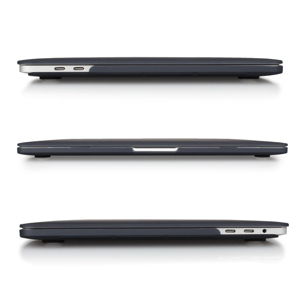 Lilware Smooth Touch, ultradünne, matte Hartplastik-Hülle für 15 Zoll MacBook Pro 2016 mit Touch ID-Sensor – Modell A1707. Grau/halbtransparent