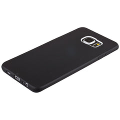 Xcessor Lines TPU Gel Hybrid Hülle für Samsung Galaxy S6 edge+ SM-G928A. Schwarz