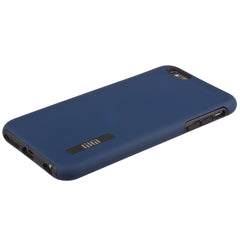 Lilware Smooth Armor Hard Plastic Case for Apple iPhone 6 Plus and 6S Plus. Rugged Dual Layer Protective Cover. Black / Dark Blue