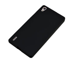Xcessor Vapour Flexible TPU-Gel-Hülle für Huawei Ascend P7. Schwarz