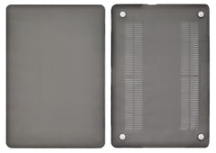 Lilware Smooth Touch Ultra Slim Matte Hartplastik-Hülle für 13,3 Zoll MacBook Pro 2. Generation Modell: A1278. Grau / Halbtransparent