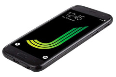 Xcessor Vapour Flexible TPU-Hülle für Samsung Galaxy J3 2017. Schwarz