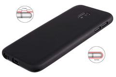Xcessor Vapour Flexible TPU-Hülle für Samsung Galaxy J3 2017. Schwarz