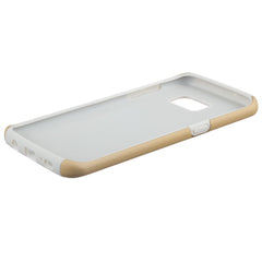 Lilware Smooth Armor Hartplastikhülle für Samsung Galaxy S7 edge. Robuste, zweilagige Schutzhülle. Schwarz/Gold