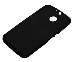 Xcessor Vapour Flexible TPU-Gel-Hülle für Motorola Google Nexus 6. Schwarz