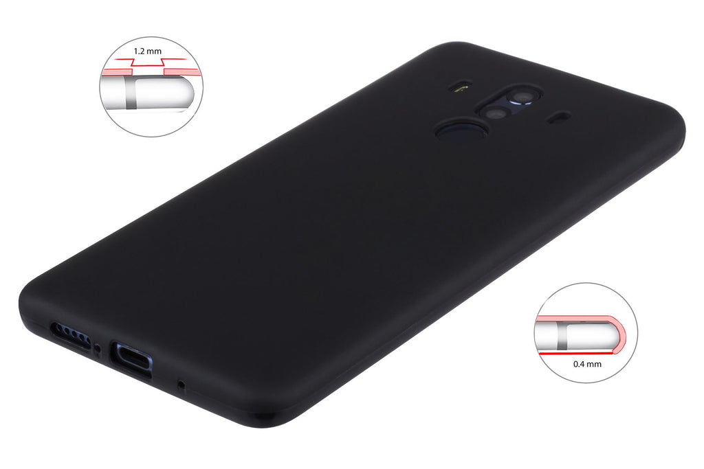 Xcessor Vapour Flexible TPU-Hülle für Huawei Mate 10 Pro. Schwarz