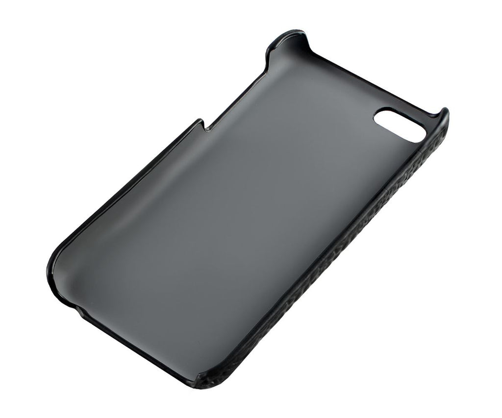 Xcessor Crocodile Skin Effect Hard Plastic Case for Apple iPhone 5C. Black