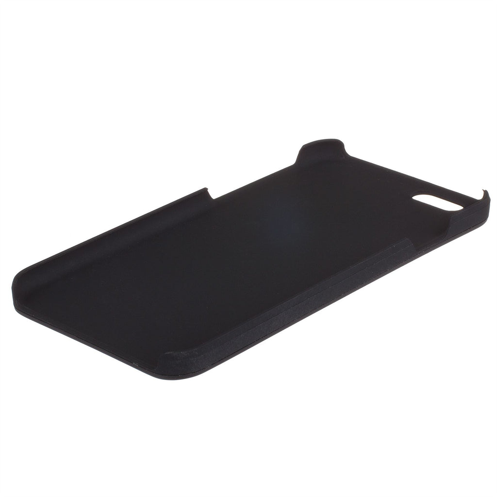 Xcessor Matt Metallic Hartplastik und flexibles TPU-Case für Apple iPhone 6 / 6S. Schwarz