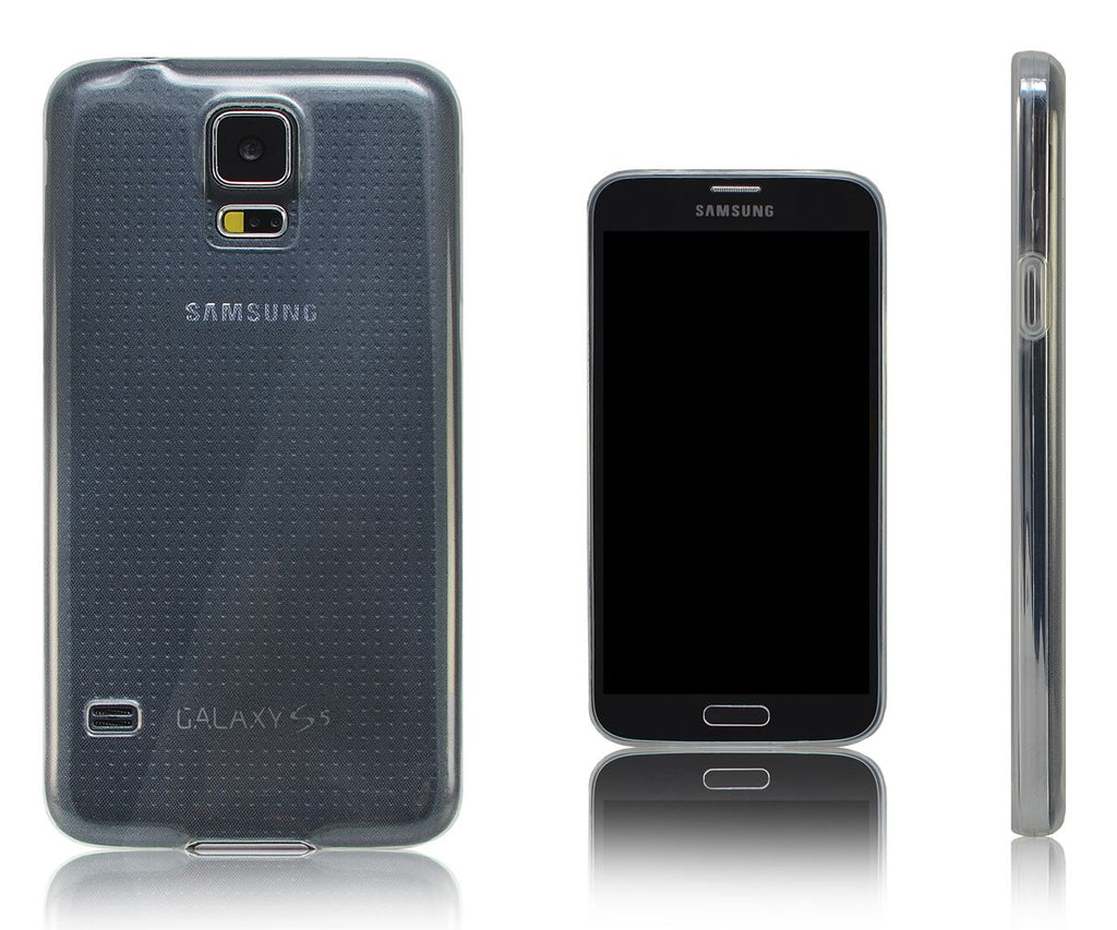 Xcessor CrystalClear Flexible TPU Gel Case For Samsung Galaxy S5 SM-G900.Transparent